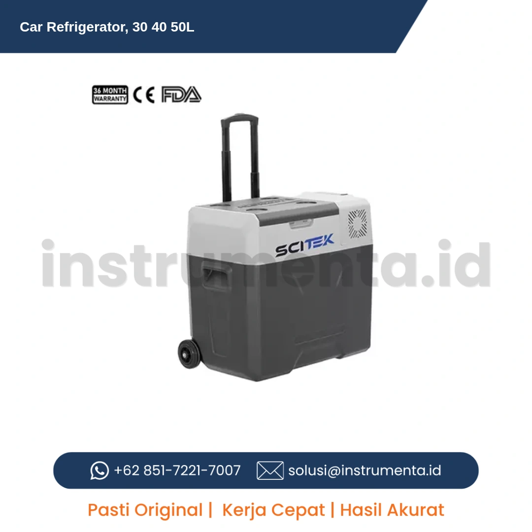 Authorized Distributor Car Refrigerator Scitek CR-X Series Kulkas Mobil Portable dan Cold Storage Medis Luar Ruangan